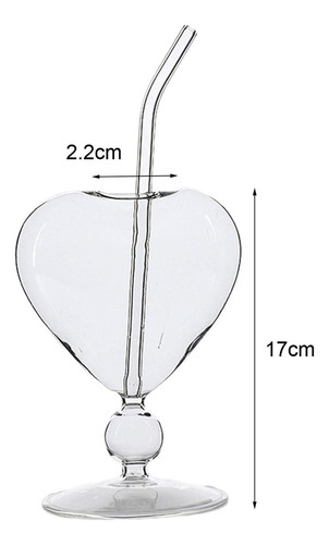 L Vaso For Beber De 10 Oz En Forma De Corazón