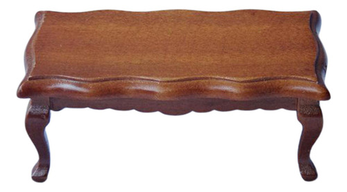 4 :12 Casa De Muñecas De Madera Con Borde Ondulado Estilo 3