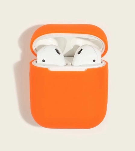 Funda Para AirPods 1 Y 2 De Silicona Varios Colores