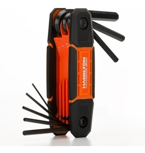 Juego Set Llaves Allen Torx Navaja 9pcs Hamilton Zona Norte