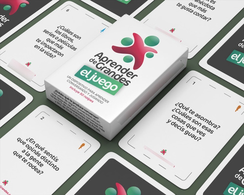Aprender De Grandes - Juego De Cartas Para Conversar Y Jugar