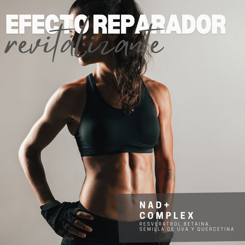 Naíma Nad 30 Cáps Nicotinamida Adenina Dinucleótido + Resveratrol Sabor Sin Sabor