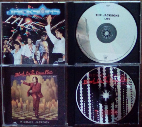 2x Cd Michael Jackson Blood On The Dance Floor Jacksons Live