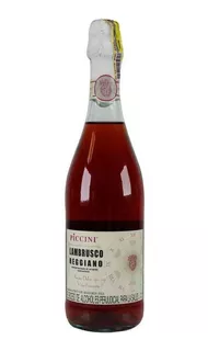 Vino Piccini Lambrusco Reggiano Rosado X750 Ml