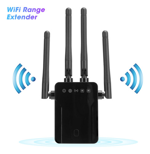 Repetidor Inalámbrico Wifi 300m, Aumento De Señal De Red De