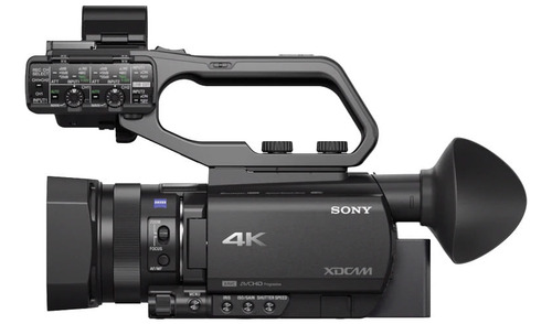 Cámara de video profesional Sony Handheld Camcorders 4K NTSC/PAL negra