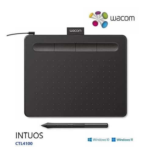 Tableta Digitalizadora Wacom Intuos Small Black | Ctl-4100