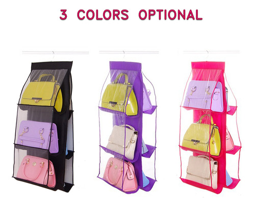 Soporte De Almacenamiento Para Guardar Bolsos En El Armario
