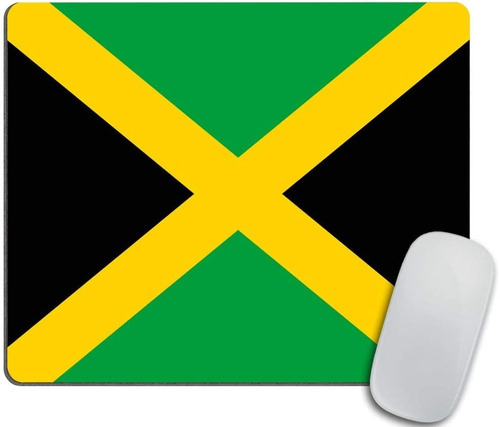 Mouse Pad Para Juegos 24x20cm Diseno Bandera De Jamaica