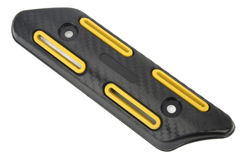 Protector Térmico De Tubo De Escape Amarillo Universal Para