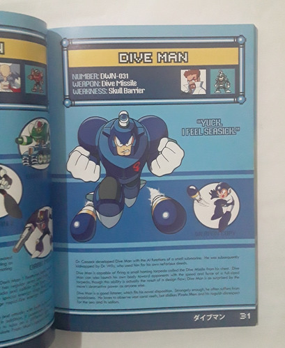 Libro Mega Man Robot Master Field Guide