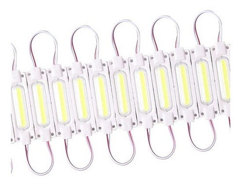 Modulo Led Cob 24v Ip68 Blanco Frio Azul Rojo Camion X100