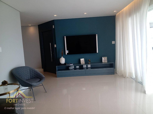 Imagem 4 de 30 de Apartamento Com 4 Dormitórios À Venda, 192 M² Por R$ 1.980.000,00 - Canto Do Forte - Praia Grande/sp - Ap2240