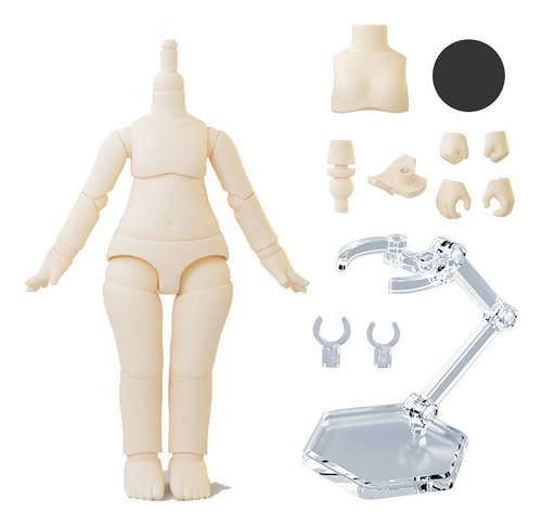 Cuerpo De Muñeca De 9.6cm + Accesorios For Gsc, 1/12 Bjd