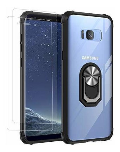 Para Galaxy S8 Plus Case Con 2 Protectores De Pantalla ...