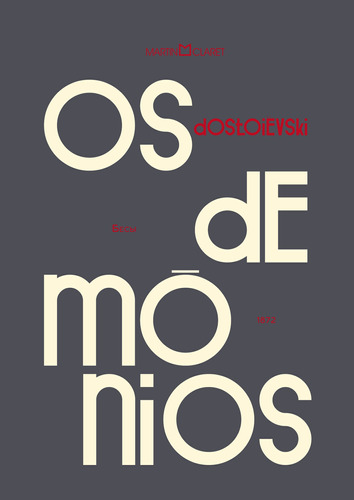 Os demônios, de Dostoievski, Fiódor. Editora Martin Claret Ltda, capa dura em português, 2020