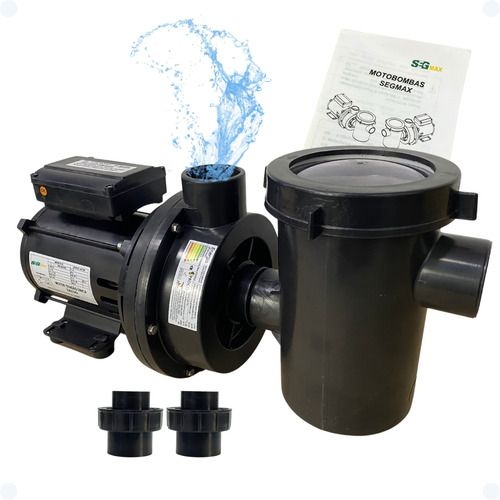 Motobomba Para Piscina Com Pré-filtro Seg Max Torque 1/2hp