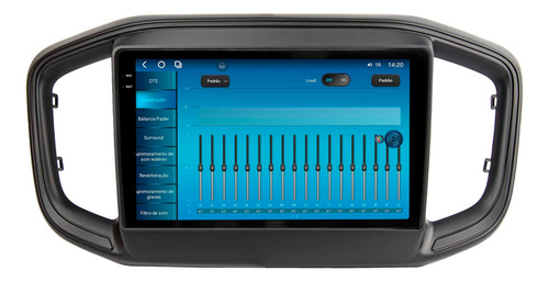Multimídia Aikon Fóton G3 Strada 2021 A 2024 12+256gb 2k 9p