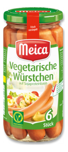 Salsichas Vegetarianas 200g - Meica