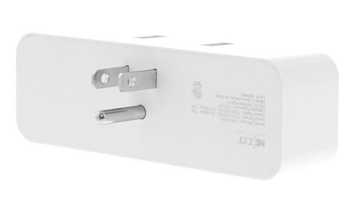 Imagen 3 de 5 de Tomacorriente Nexxt 2 + 2 Usb Inteligente Wifi