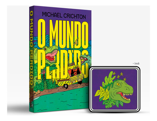 El mundo perdido, de Crichton, Michael. Parque Jurásico (1), vol. 1. Editorial Editora Aleph Ltda, tapa blanda en portugués, 2021