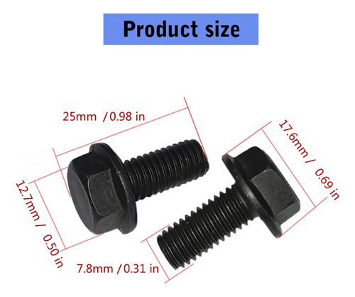 Tornillo Cortador De Sierra, Rosca Izquierda, Bridas Hexagon