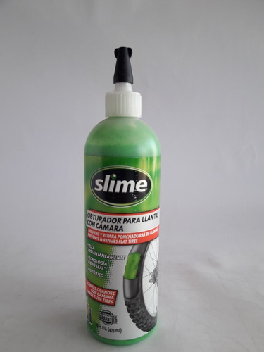 Slime 473 Ml 16 Oz Con Camara Infla Repara Pinchaduras - Fas