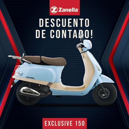 Imagen 1 de 17 de Zanella Exclusive 150 Descuento Contado - Unicomoto Canning
