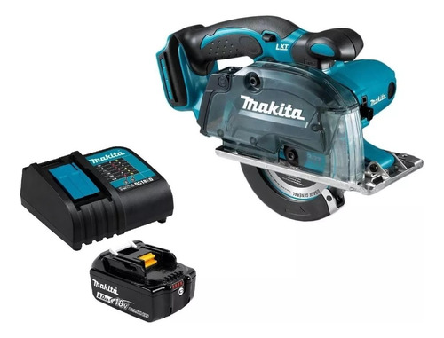 Sierra Metal Inalámbrica 136mm (5-3/8'') Makita Dcs552z 18v