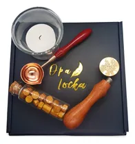 Comprar Kit De Sello Con Mango, Cuchara, Vela Y 100 Ceras 