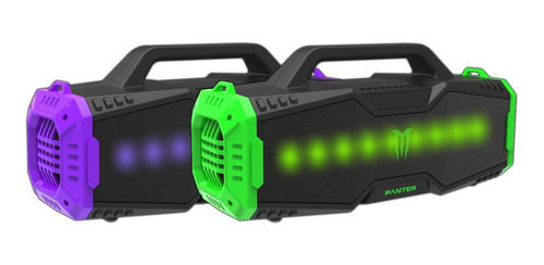 Imagen 3 de 5 de Parlante Portátil | Bluetooth Iluminación Rgb | Panter Pbb03