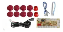 Comprar Kit Arcade Hitbox Botones Y Zero Delay (1 Player)