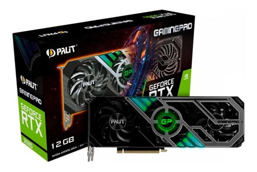 Placa De Vídeo Palit Rtx 3080 Lhr 12gb Ned3080019kb-132aa