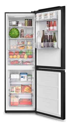 Refrigerador 322l No Frost Bottom Freezer Dbg60ge Negro
