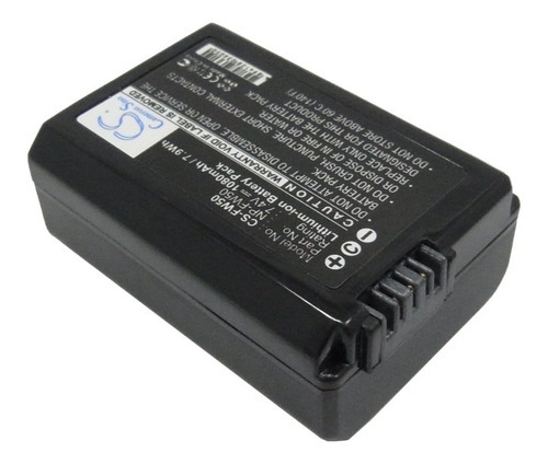 Bateria Pila Sony Np-fw50 Nex-3 Nex-5 Nex-7 Dlsr A55 Fw50 Color Negro