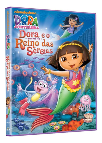 Dora A Aventureira O Resgate No Reino Da Sereias Dvd Lacrado