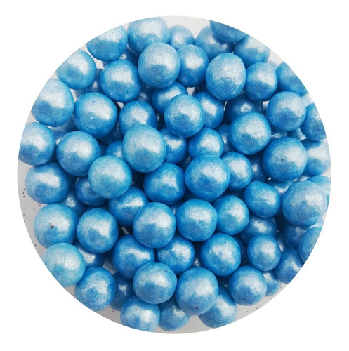 Perlas Azules Dulces 50g #7 Para Decorar - g a $202