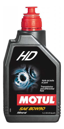 Aceite Motul Hd Sae 80w90 Transmisión Y Diferencial(mineral)