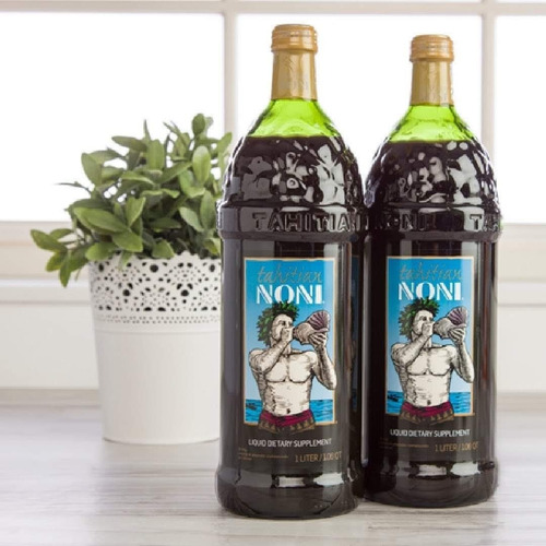 2 Botellas De Jugo De Noni Tahitian Noni Original