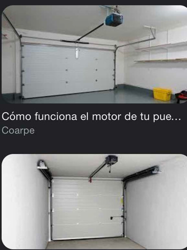 Imagen 1 de 2 de Motor Electrico Para Puertas De Garaje De Marquesina