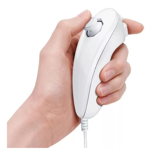 Controle Nunchuck Para Nintendo Wii Branco Top De Linha !!!