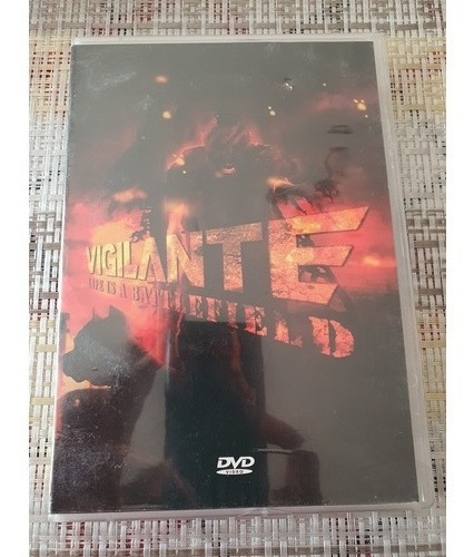 Vigilante - Life Is A Battlefield - Dvd   Usado