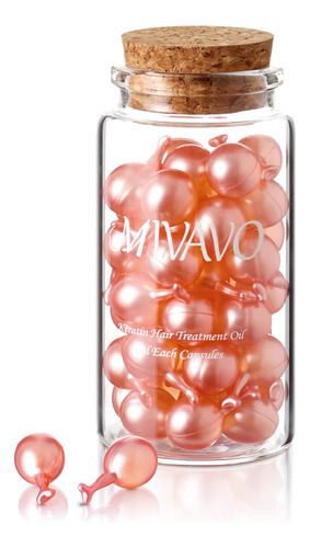 Mivavo Keratin Hair Treatment Hair Care Capsules For Dry And