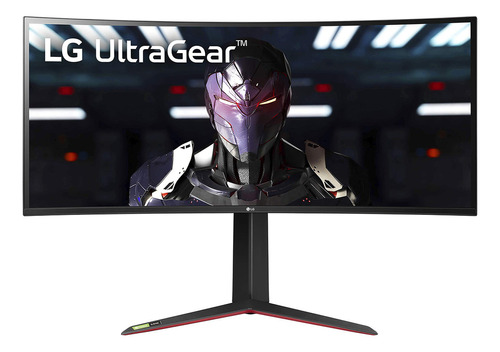 LG Ultragear Qhd Monitor Curvado Para Juegos De 34 Pulgadas 34gp83a-b, Nano Ips 1ms (gtg) Con Vesa Displayhdr 400, Nvidia G-sync Y Amd Freesync Premium, 144hz, Negro