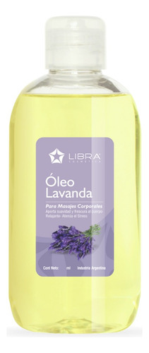 Óleo Aceita Para Masajes Corporales Lavanda 500ml Libra 