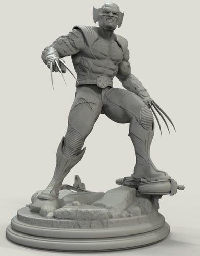 Archivo Stl Impresión 3d - Xmen - Wolverine - Lobezno