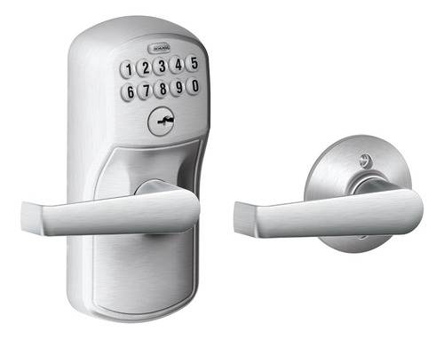 Schlage - Fe575 Ply 626 Fla Plymouth - Entrada De Teclado Co