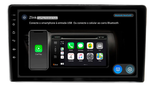 Multimídia Uppertech Octaultra Golf 1999 A 2012 6+128gb 9p