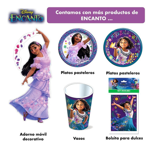 Block De Stickers Calcomanías Encanto - Pingusblock - Color Rosa