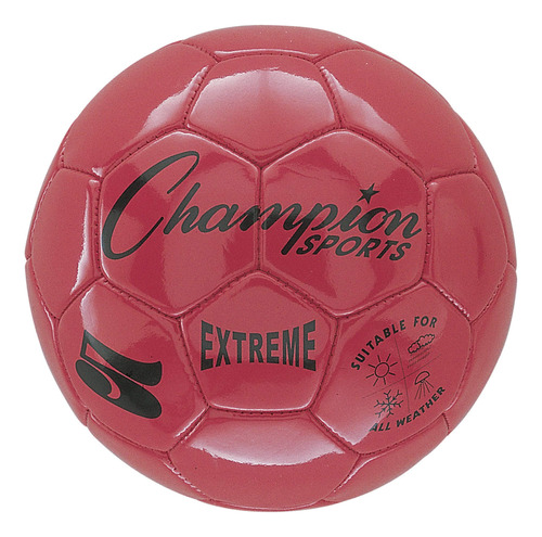 Balon Futbol Extremo Tamaño 5 Rojo